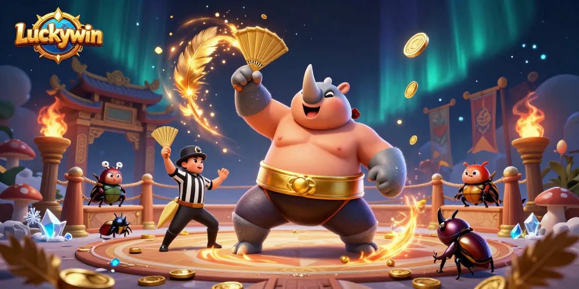 Experience thrilling wins with Luckywin in a vibrant 3D casino adventure.