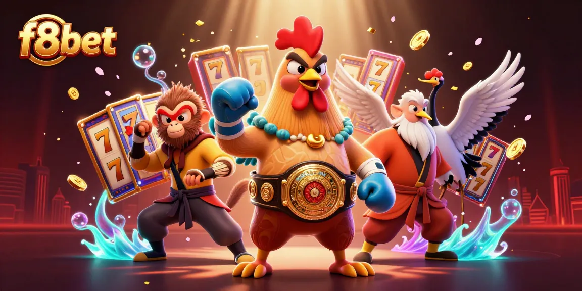 Experience the excitement of f8bet's online casino with thrilling 3D characters and dynamic gaming elements.