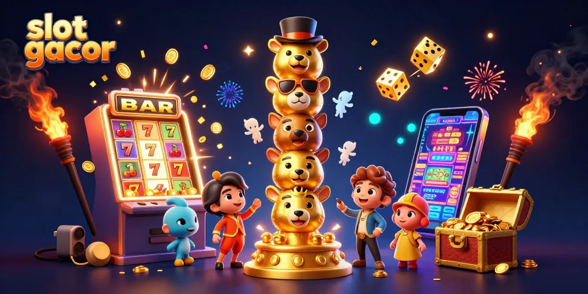 Experience thrilling slot gacor moments with mini jackpot explosions and vibrant casino elements.