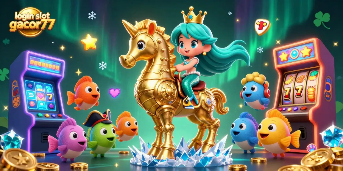 Engage in thrilling gameplay on login slot gacor77 with vibrant, animated casino elements.