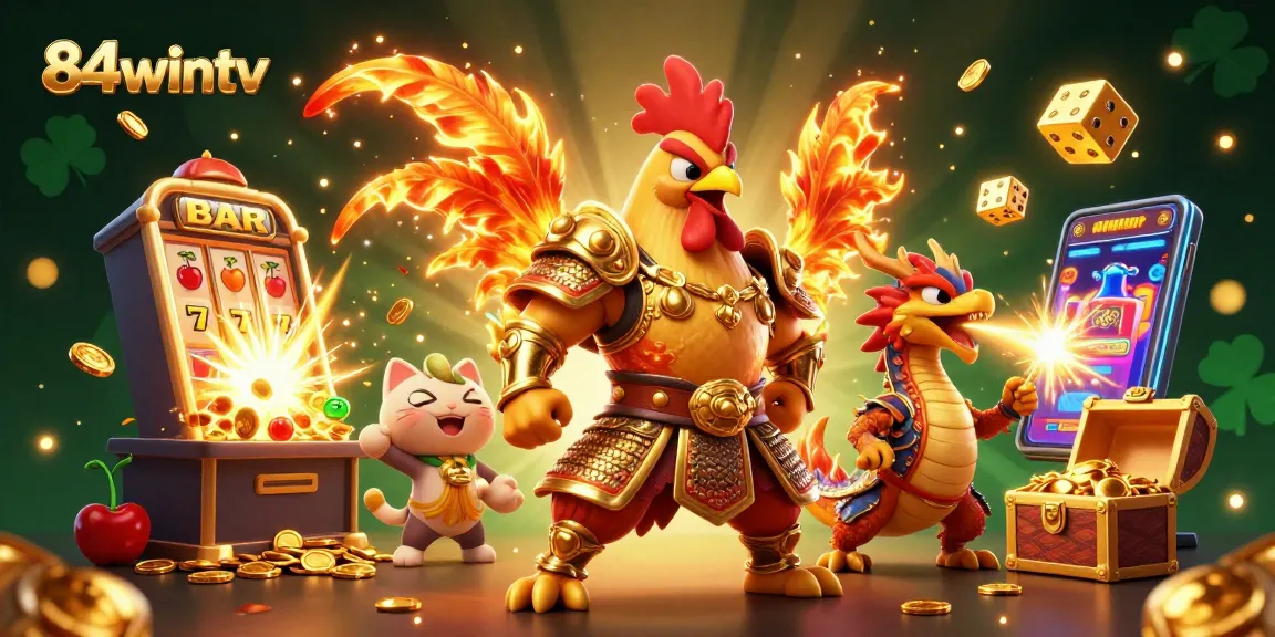 Experience thrilling gaming excitement at 84wintv with our dynamic casino characters and jackpots!