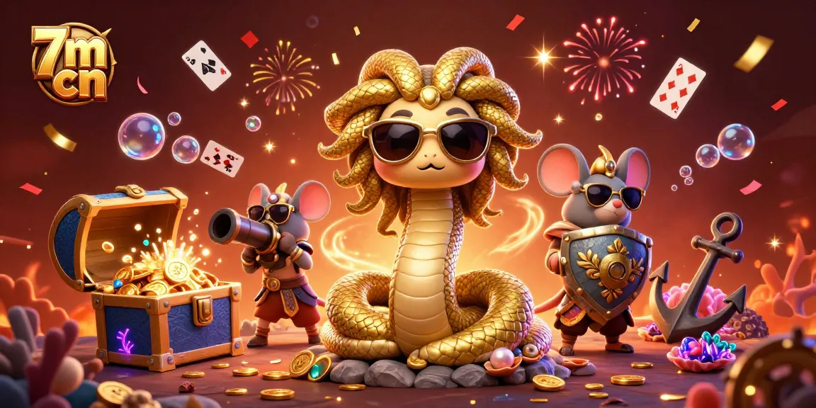 Join the excitement of 7m cn with this vibrant casino-themed illustration featuring unique characters.