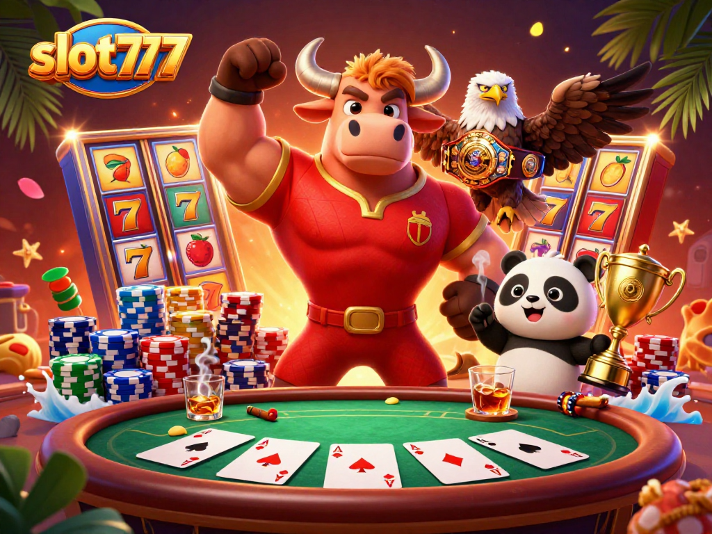 Menangkan jackpot slot777 dengan karakter lucu di kasino, penuh aksi dan keceriaan.