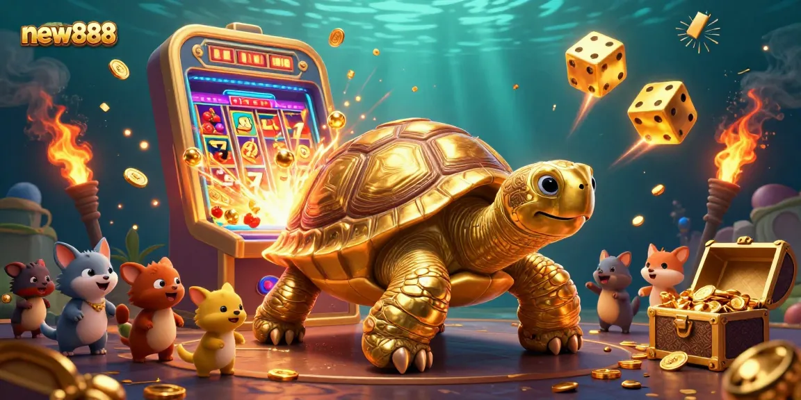 Experience thrilling jackpots and exciting games with new888 at this vibrant casino scene.