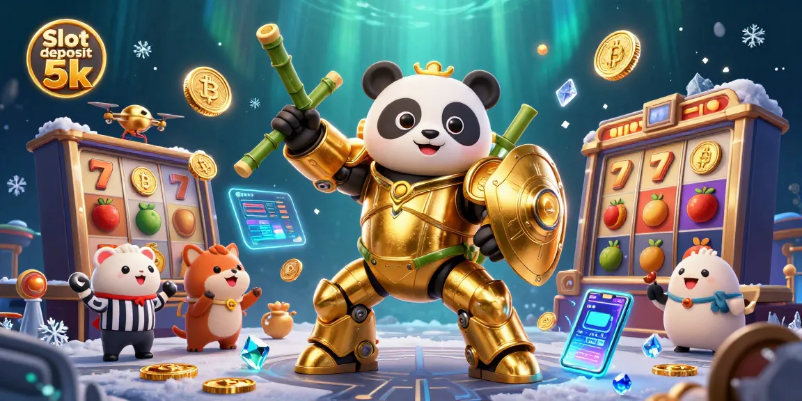 Menangkan pengalaman bermain Slot deposit 5k dengan simbol buah dan jackpot yang melambung.